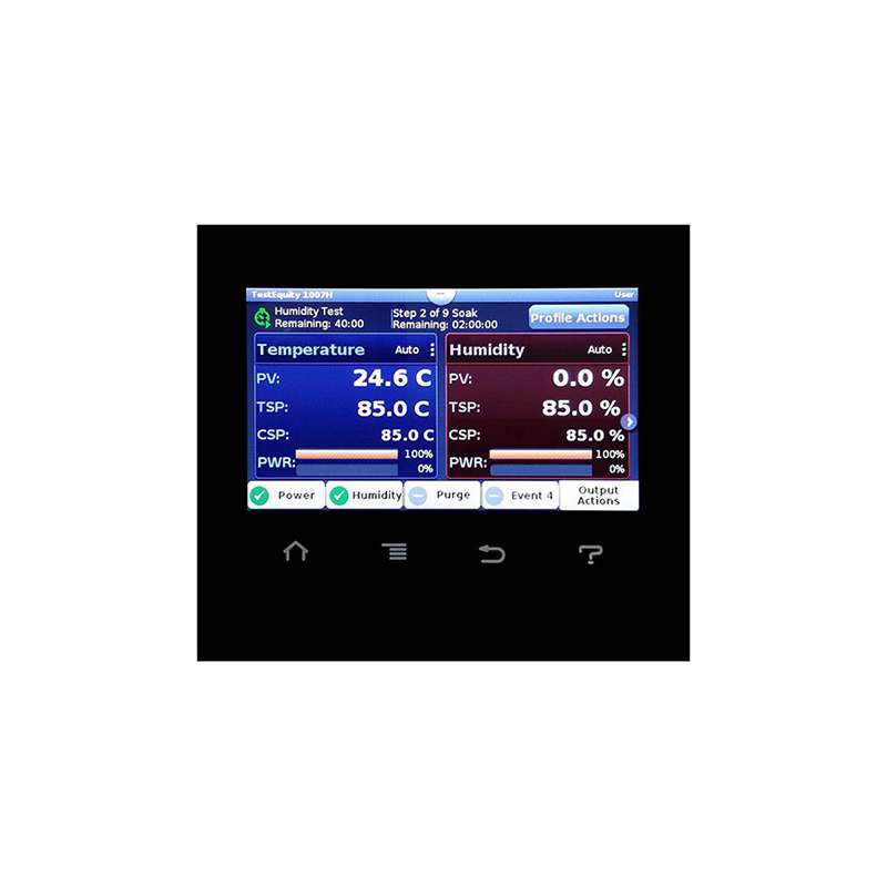 F4T Touch Screen HumidityController for Humidity Chambers